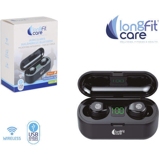 Auriculares inalamb.bluethoot longfit care