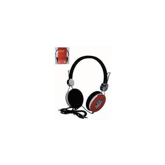 Auriculares stereo cascos atlético de madrid