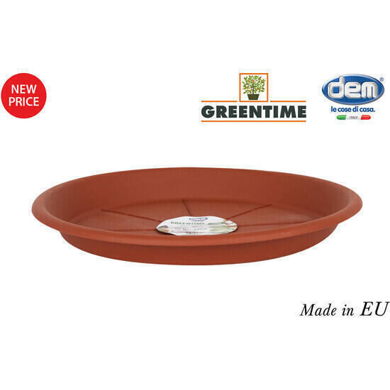 Bajo plato 24cm para maceta 25/30cm greentime