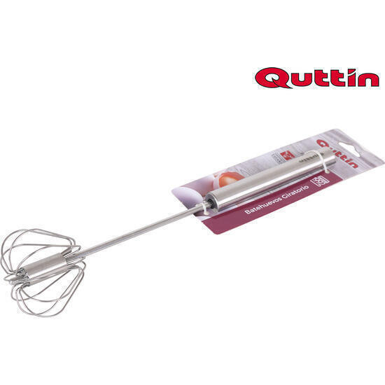 Batehuevos giratorio ss 30cm quttin