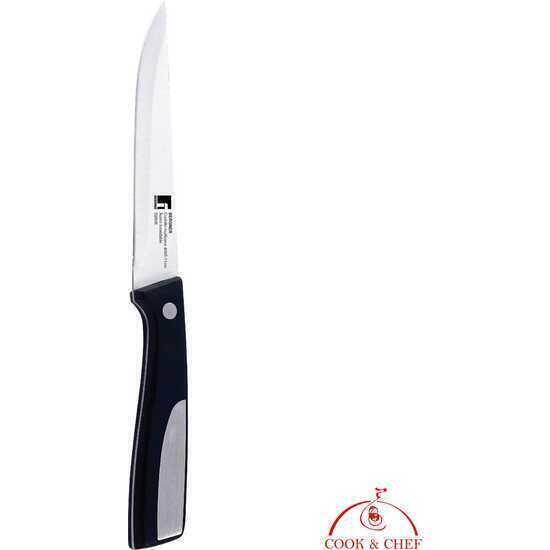 Bergner - utensilios de cocina esenciales: cuchillo verdulero 11cm acero inoxidable