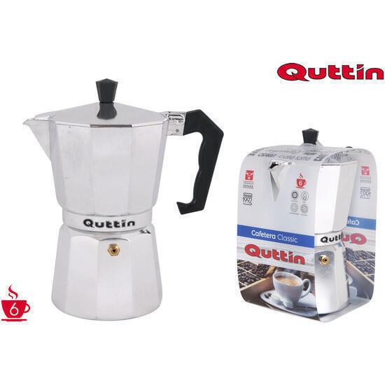 Cafetera 6 servicios classic quttin