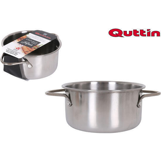 Cazuela tapas acero inox 18,5cm quttin