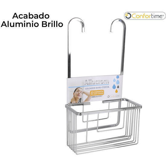 Colgador baño cesta allucrom confortime