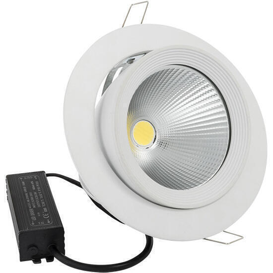 Downlight angulo variable redondo 27w 6000k 25000h ø190x180