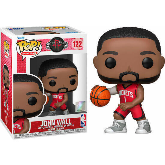 Figura pop nba celtics rockets johnwall red jersey