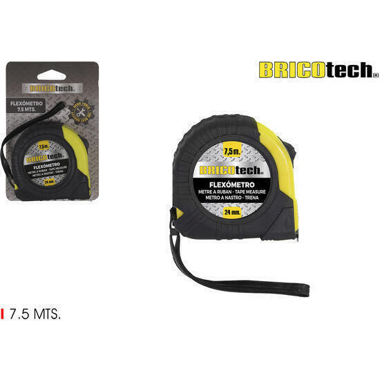 Flexometro 75 mts bricotech