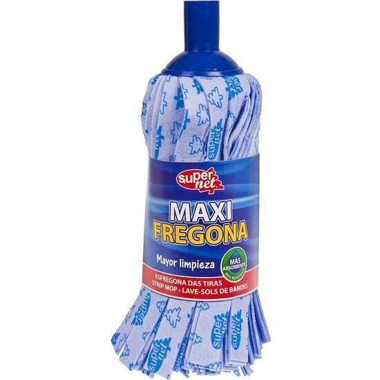 Fregona azul estampada super net