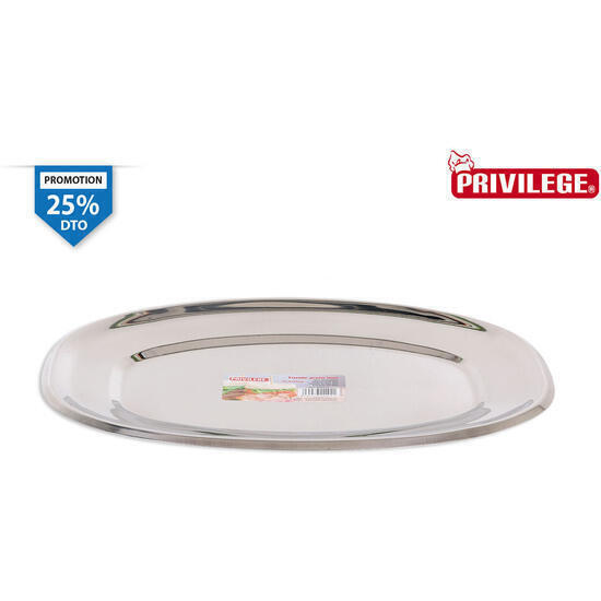 Fuente 37,5 cm acero inox privilege heavy