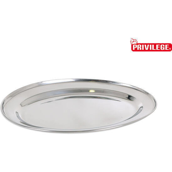 Fuente oval 30,5cm acero inox mi cocina