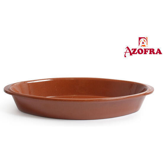 Fuente oval 39x23x5.5cm vitro azofra