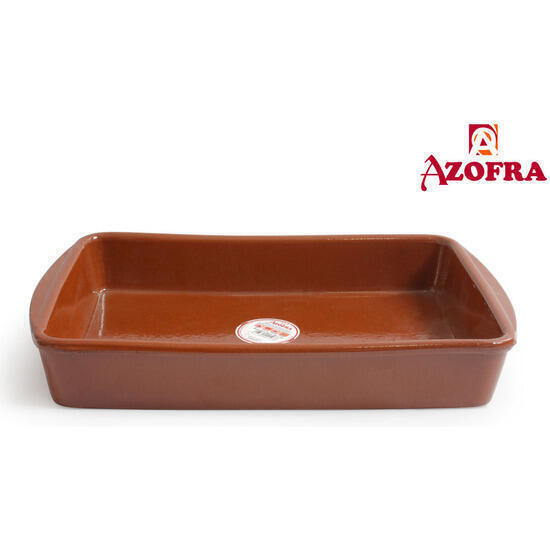 Fuente rectangular 35x23cm vitro azofra