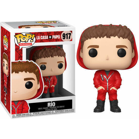 Funko pop tv! rio 917 - la casa de papel