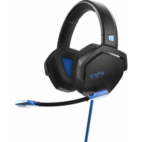 Gaming headset esg 3 blue thunder (deep bass, cloth ear pads, crystal clear sound)