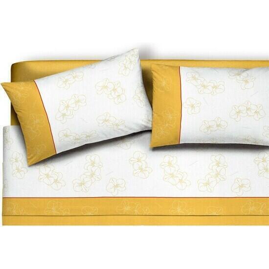 Juego de sabana anne gaddes cama de 150 orchid trio 2 piezas