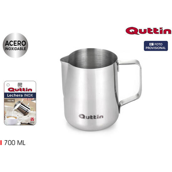 Lechera inox 700ml quttin