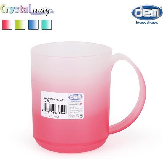 Mug 380cc cristalway - colores surtidos