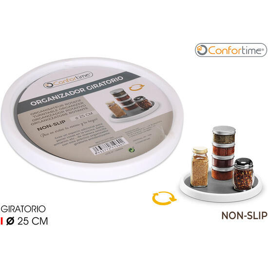 Organizador giratorio non slip 25cm confortime