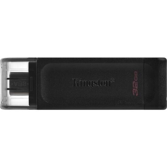 Pendrive 32gb usb-c 3.2  kingston dt70 negro