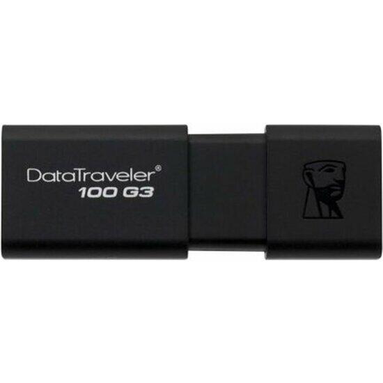 Pendrive 64gb usb3.0 kingston dt 100 g3 negro