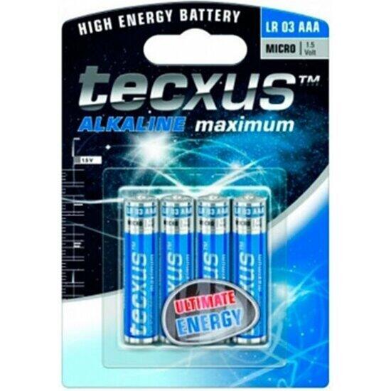 Pila alcalinas tecxus aaa (pack 4)