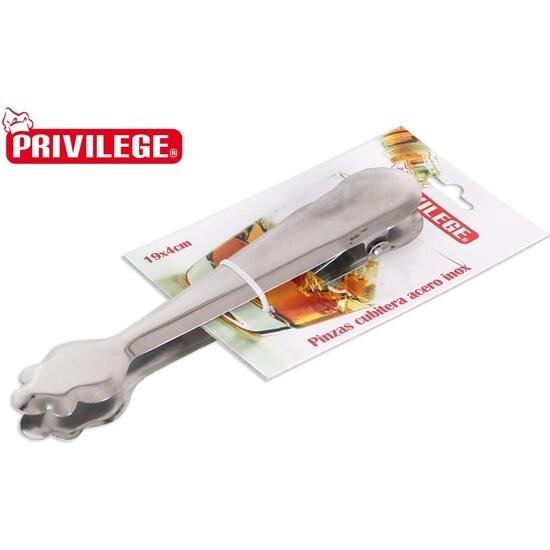 Pinzas cubitera 19cm acero inox privilege