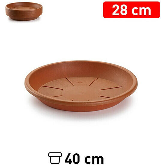 Plato maceta 28 cm