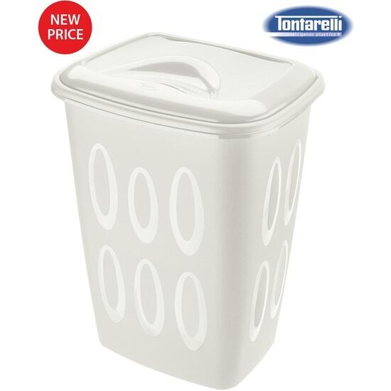 Pongotodo c/tapa 45l laundry crema