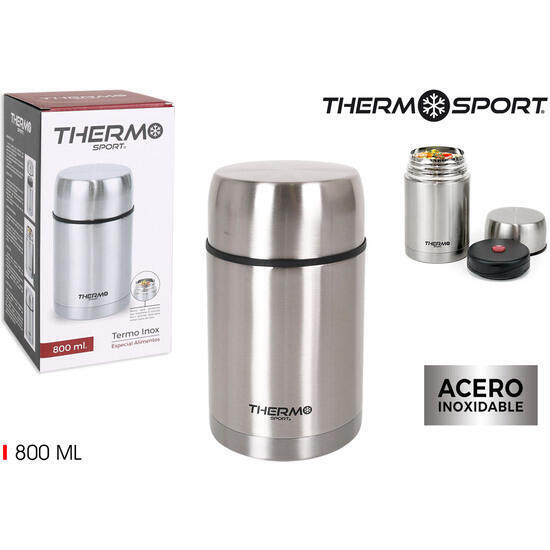 Termo comida inox 800ml