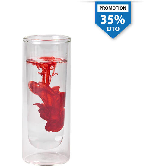 Vaso licor borosilicato 7cl. 4x10cm