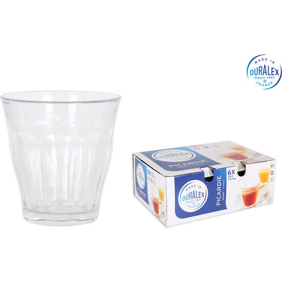 Vaso transparente 22cl picardie