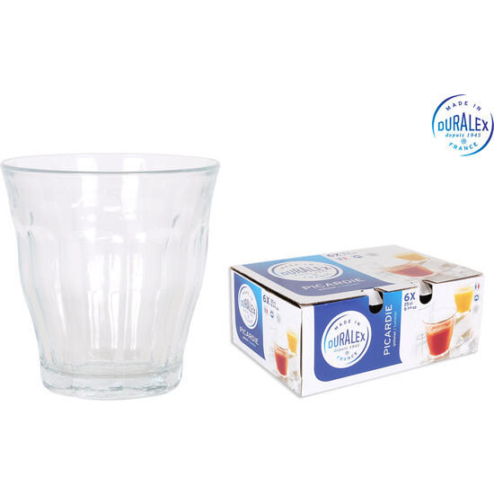 Vaso transparente 25cl picardie