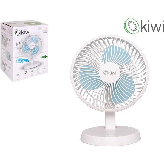 Ventilador 18cm recargable 4w