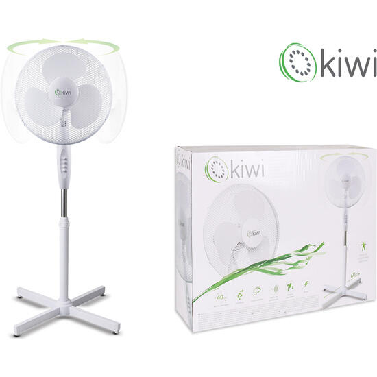 Ventilador c/pie 40cm 3 vel. 45w