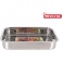 Bandeja rectangular honda c/grill 38x28cm privilege