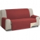 Rombo cubre sofa reversible acolchado 2 plazas beige/rojo