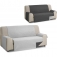 Rombo cubre sofa reversible acolchado 2 plazas gris/antracita