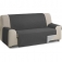 Rombo cubre sofa reversible acolchado 2 plazas gris/negro