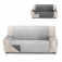 Rubi cubre sofa bicolor reversible 3 plazas perla/gris